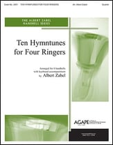 Ten Hymntunes for Four Ringers Handbell sheet music cover